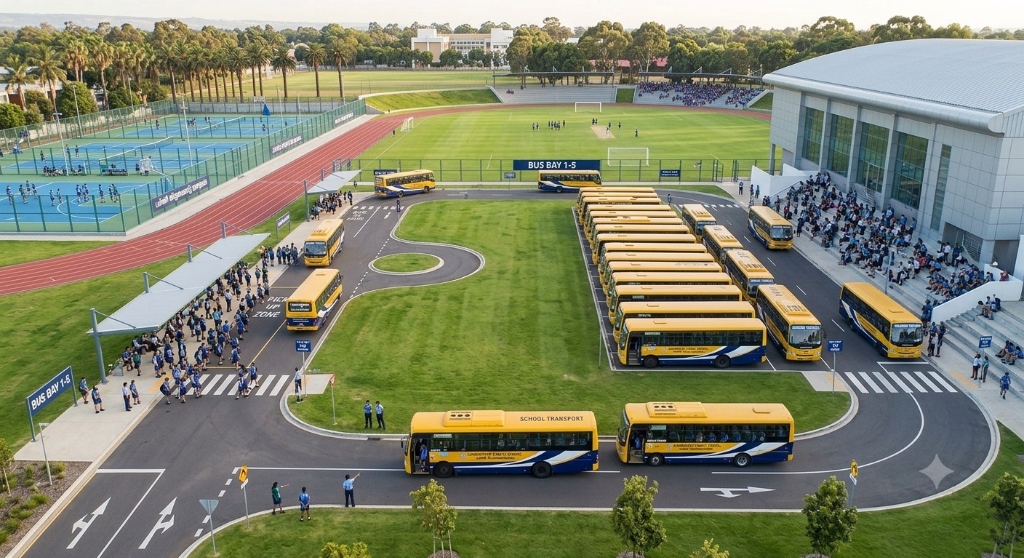 Safe GPS School Bus Fleet